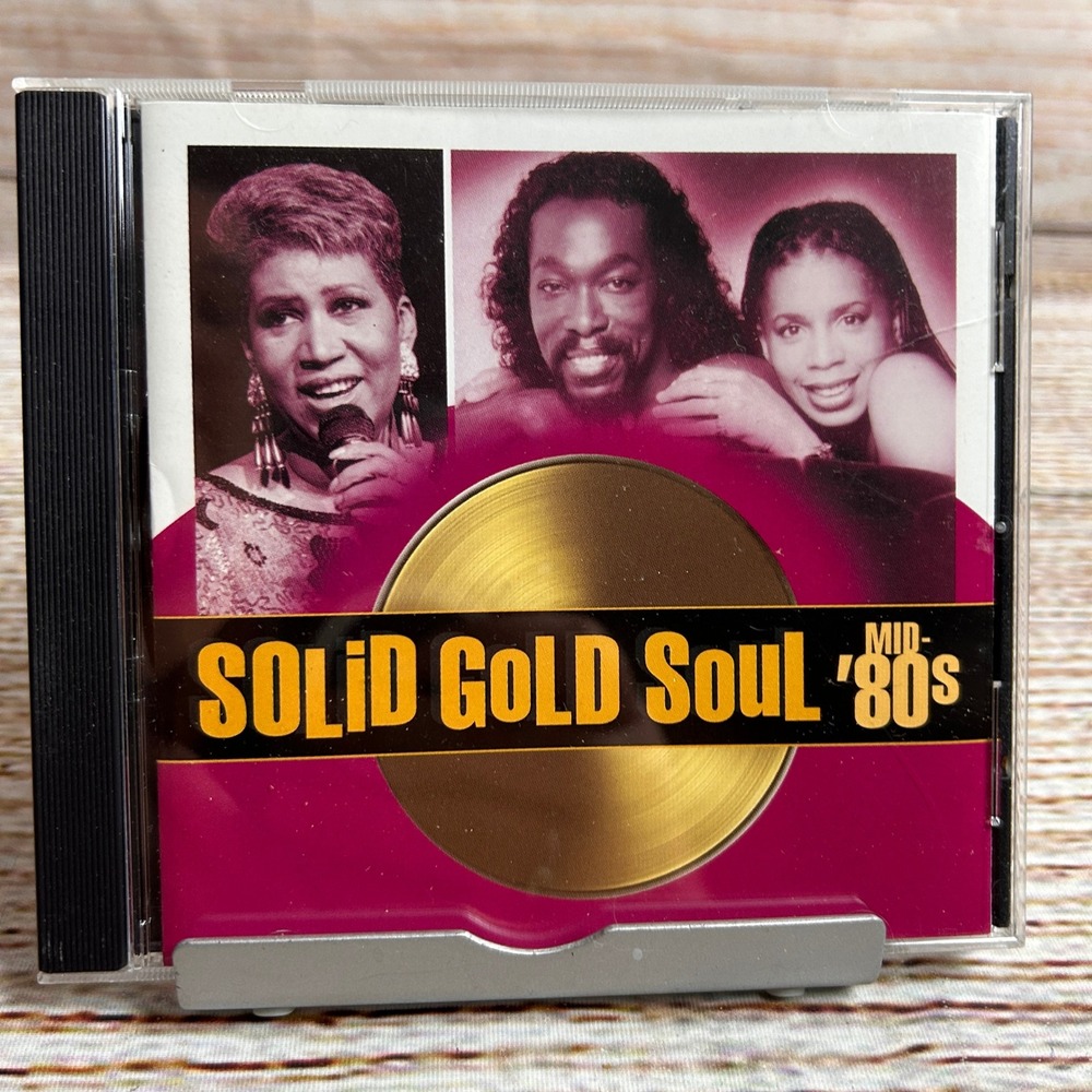 Solid Gold Soul Mid-80s Time Life Music CD Various Artists R&B Funk 314541904-2